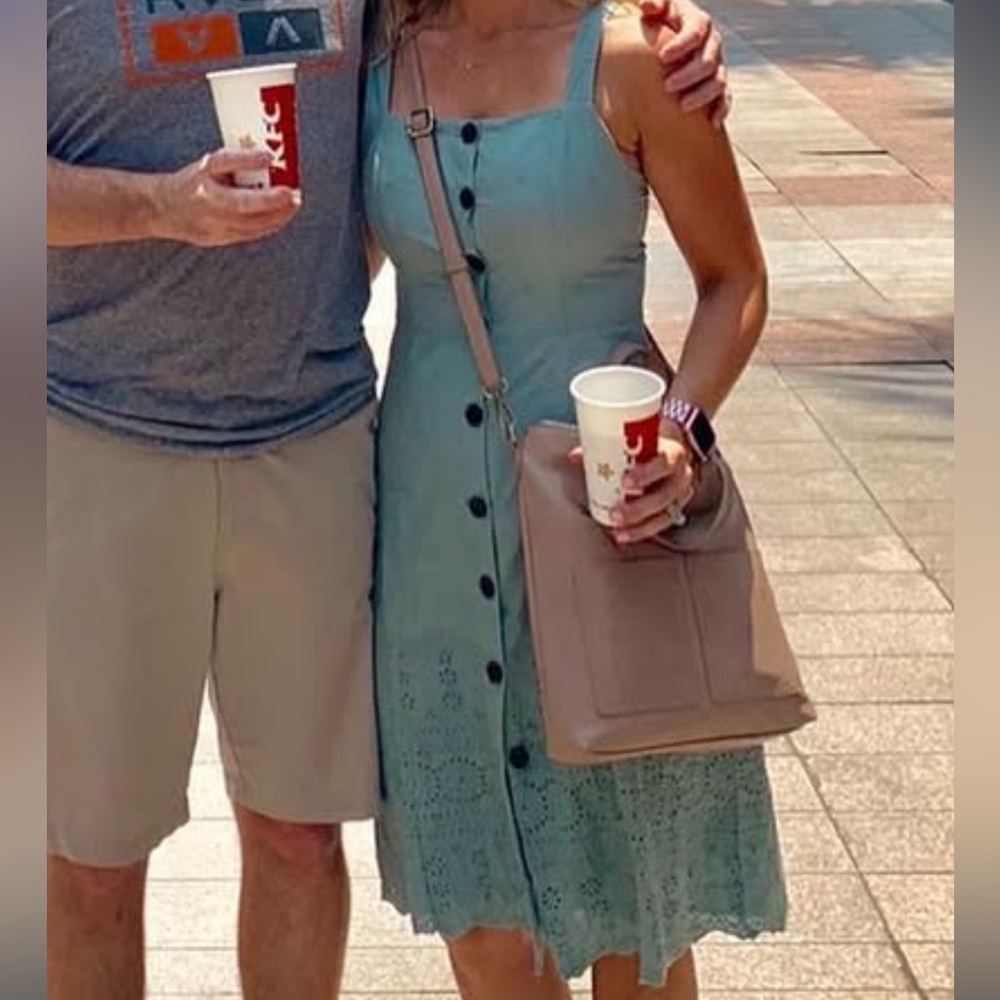 GAP Light Blue Casual Dress